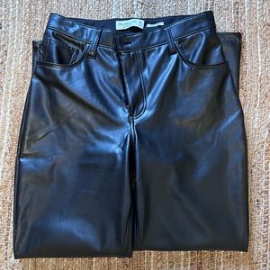Abercrombie Faux Leather Pants